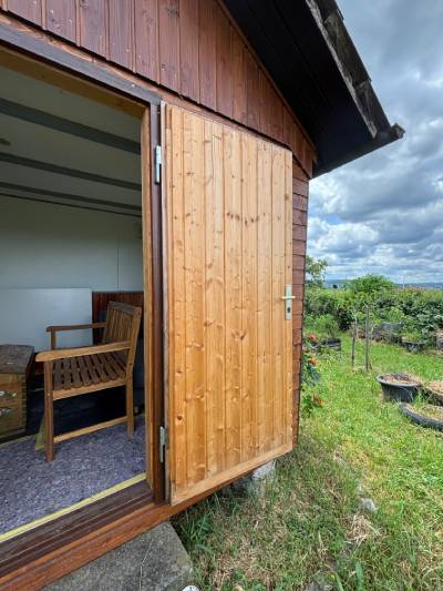 Gartenhaus renoviert von Peter Lehner außen